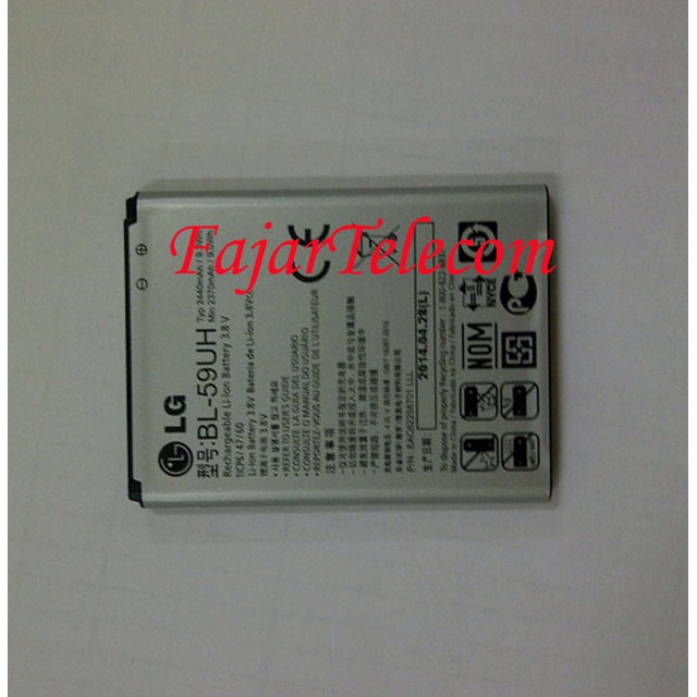 Baterai LG G2 mini D618 D620 / F70 D315 / LG Lucid 3 VS876 Model BL-59UH Original