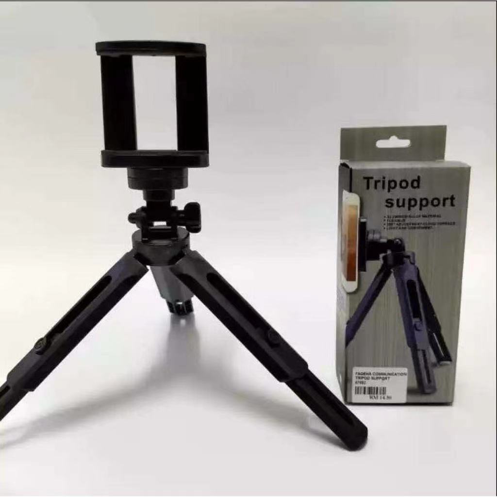 Tripod Mini HP - Tripod Support Mini HP - Tripod Selfie - Tripod Konten - Tripod Meja - Phone Holder