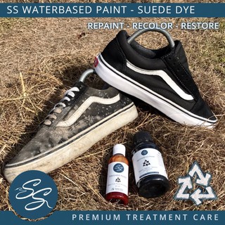 Cat Sepatu SS Waterbased Paint - Canvas Suede Dye 50 ml & 100 ml - Cat Repaint Sepatu Canvas Suede