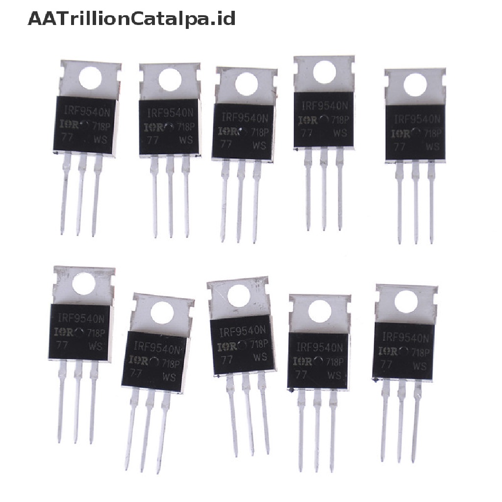 10pcs IRF9540 P-Channel Power mosfet 23A 100V TO-220