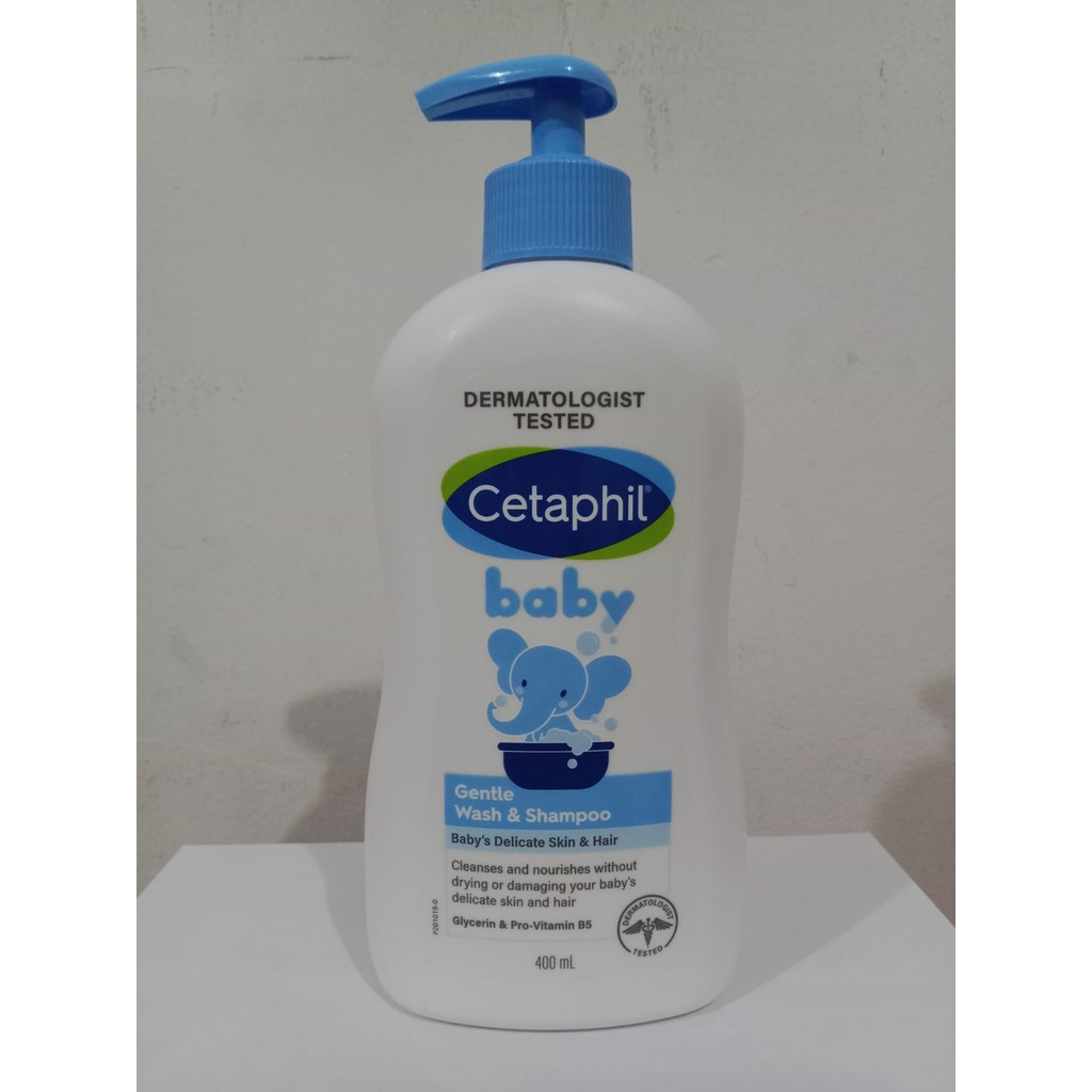 Cetaphil Baby Gentle Wash and Shampoo ( Glycerin / Calendula ) 400 ml PUMP