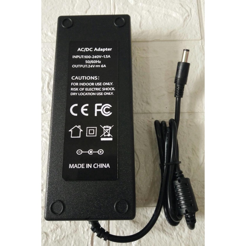 AC/DC ADAPTOR CHARGER  24V 6A