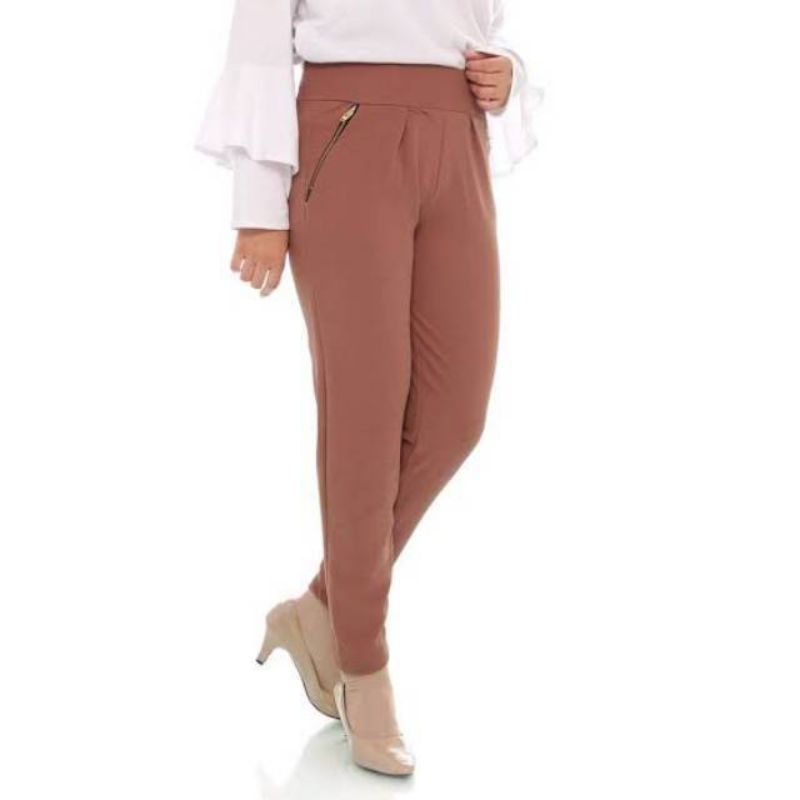 celana luna pants zipper resleting celana panjang