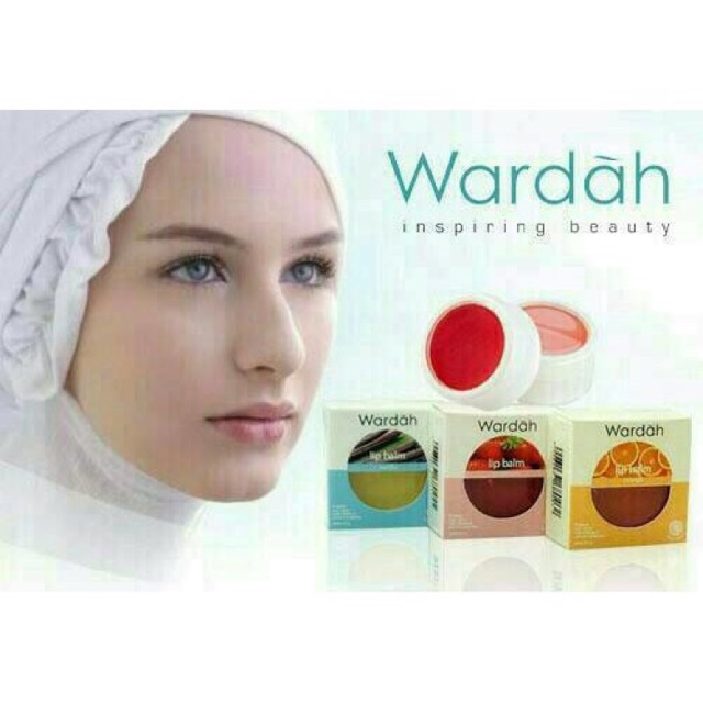 Wardah Lip Blam bibir 3 Warna