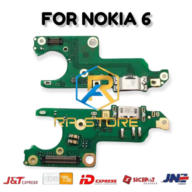 PAPAN PCB BOARD PORT USB KONEKTOR CONNECTOR CHARGER NOKIA 6