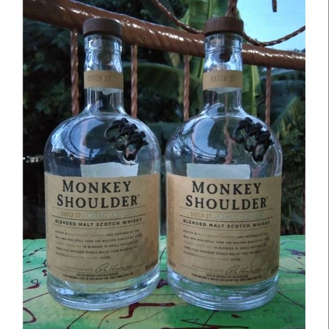 Jual Botol Bekas Minuman Keras Miras Dekorasi Pajangan Monkey Indonesia Shopee Indonesia