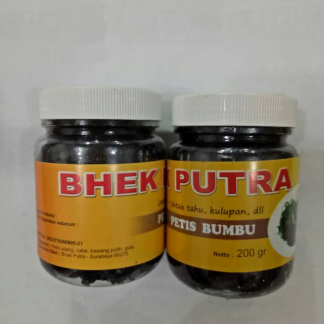 

Petis bumbu bhek putra