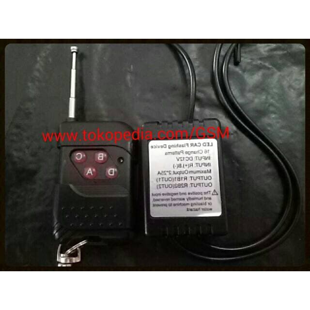 Modul strobo pakai remote remot kontrol