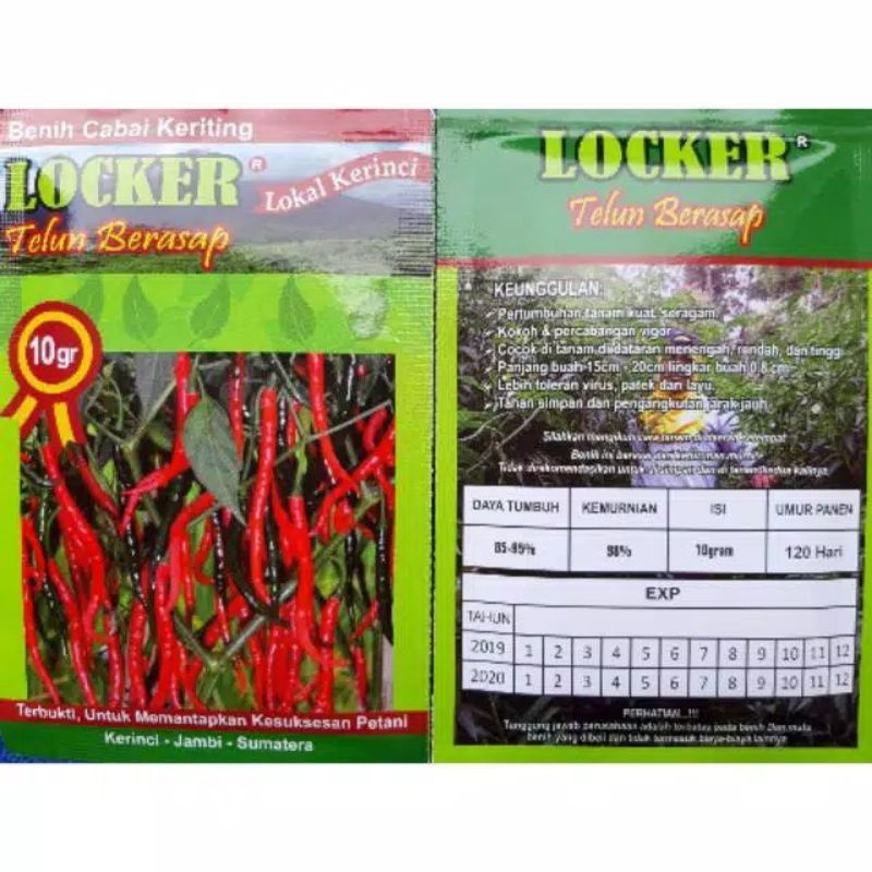 Benih Cabe Kriting Locker 10gr