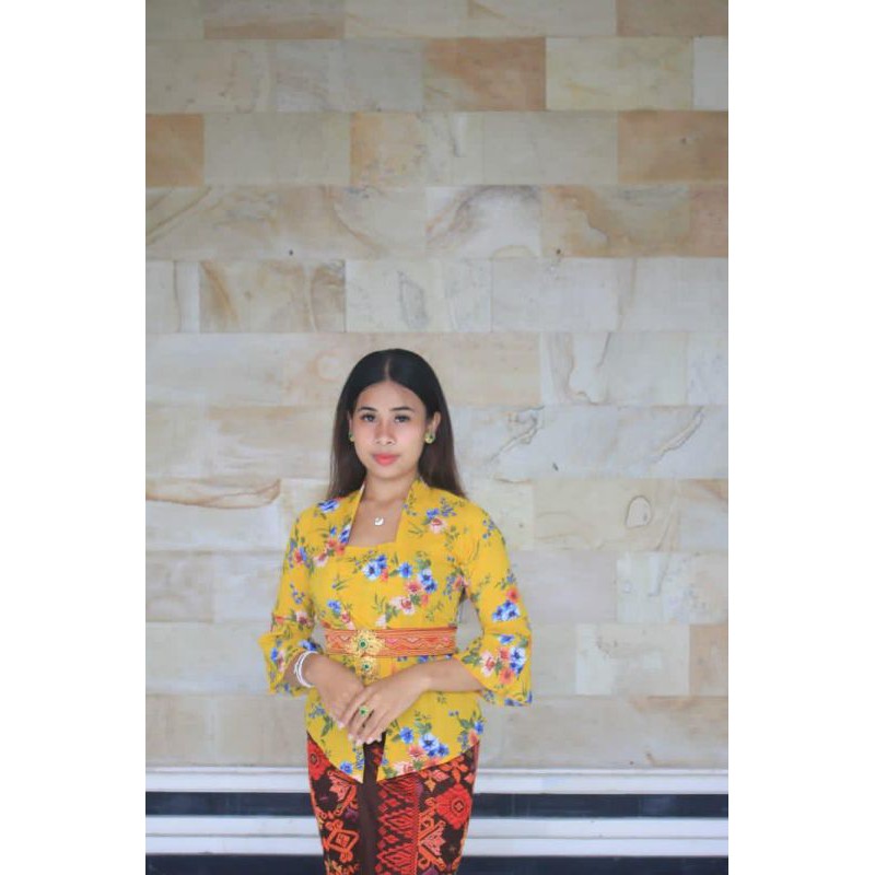 Kebaya sifon print/kebaya sifon/kebaya Bali/kebaya murah/kebaya terbaru