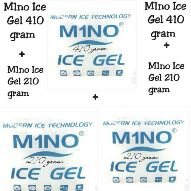 210GRAM  ICE GEL MINO 210 GR /  ICE GEL PENDINGIN MAKANAN