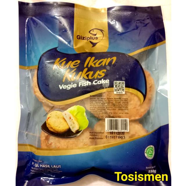 

GIZIPLUS VEGIE FISH CAKE OTAK OTAK SAYUR 250GR