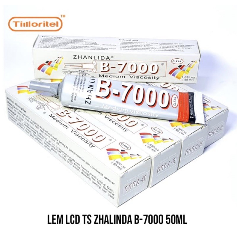 

Lem Lcd TS B7000 Putih bening 50ml