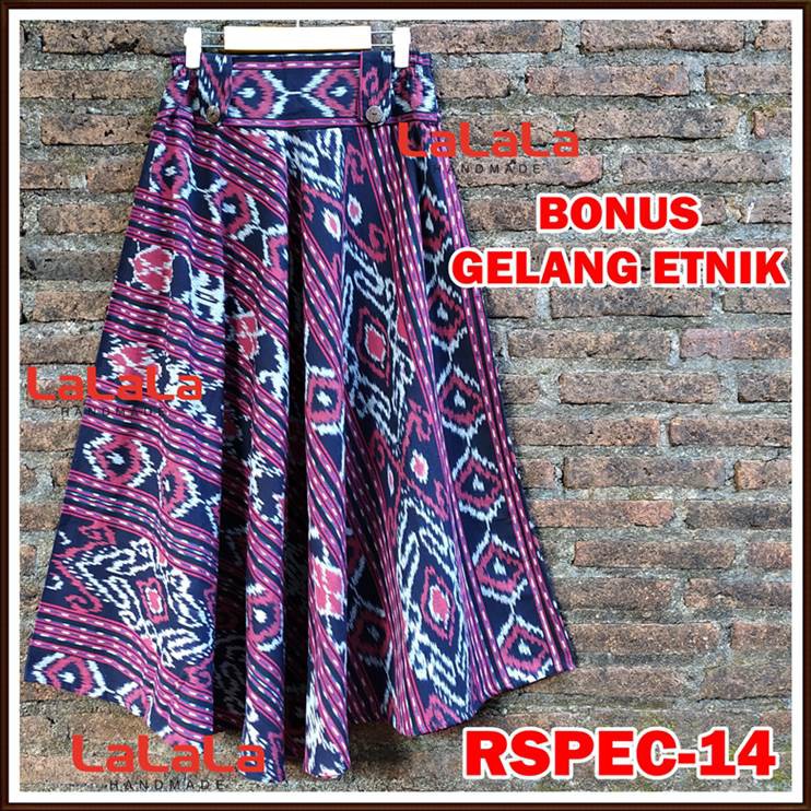 Rok Tenun Etnik / Bawahan Tenun Entik Bahan Nyaman dipakai