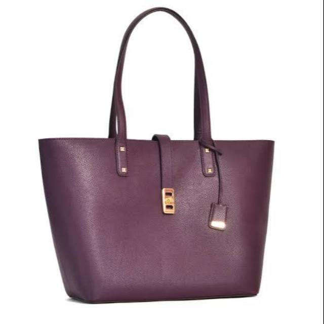 MK Karson Large Carryall Tote Damson