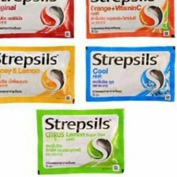 

JUAL !! 983VNS Strepsils 8 butir