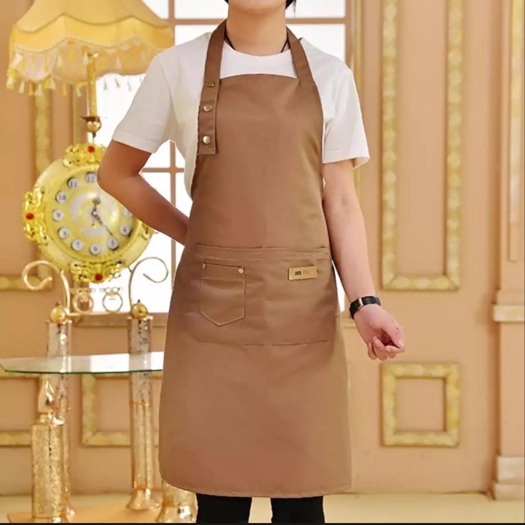 Apron Celemek Masak Dapur Barista Pria Wanita Waiters Coffee Original