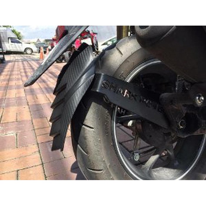 mudguard aerox 155cc mudguard penahan rumput