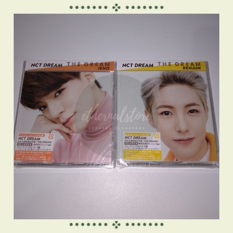 [READY] Album The Dream Japan Cover Jeno Jaemin Sealed NCT Dream