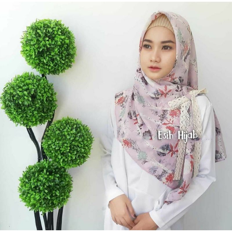 HIJAB INSTAN MOTIF BERTALI PART 1 / MINIKHIMAR
