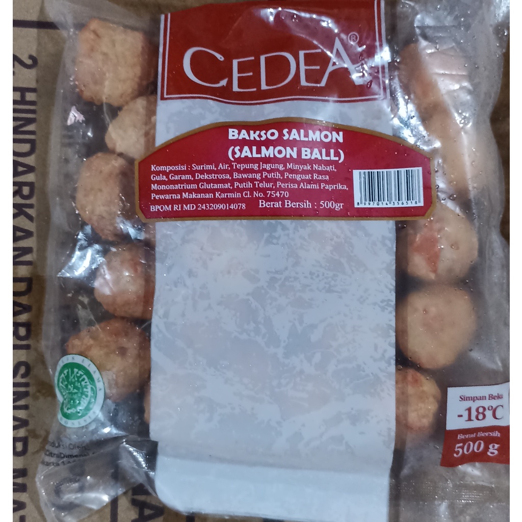 

Cedaa Bakso Salmon 500gram