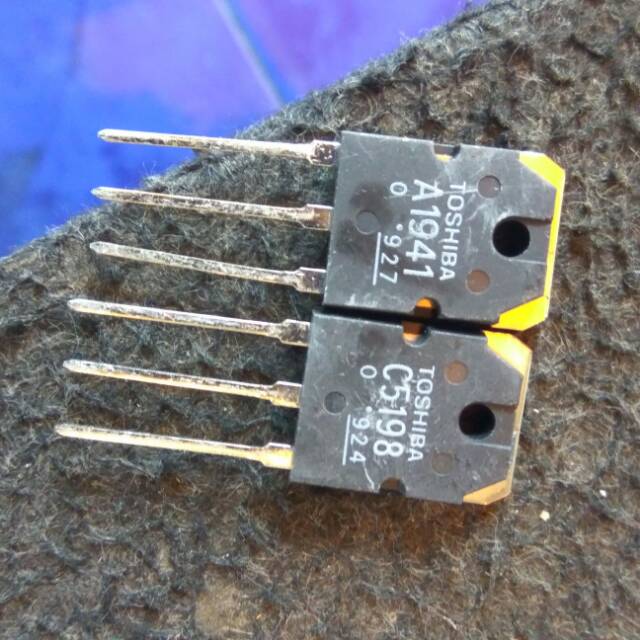 TRANSISTOR TOSHIBA 5198 dan 1941 Tr A1941/C5198 HARGA SATU SET