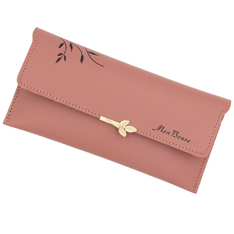 Dompet Panjang Wanita MENBENSE 101 Long Leather PU Wallet