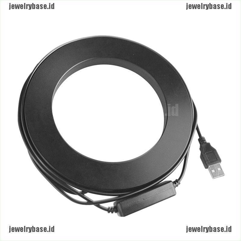 [Base] 6&quot; LED Ring Light Dimmable USB 5500K Fill Lamp Photography Phone Video Live [ID]