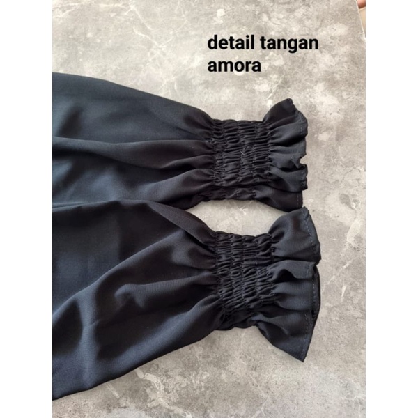 ABAYA HITAM MEWAH GAMIS REMAJA DRESS MUSLIM