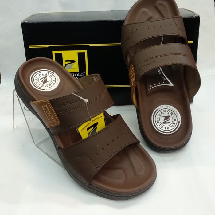 Ready ready sandal  kulit pakalolo  N1043 A sandal  kulit 