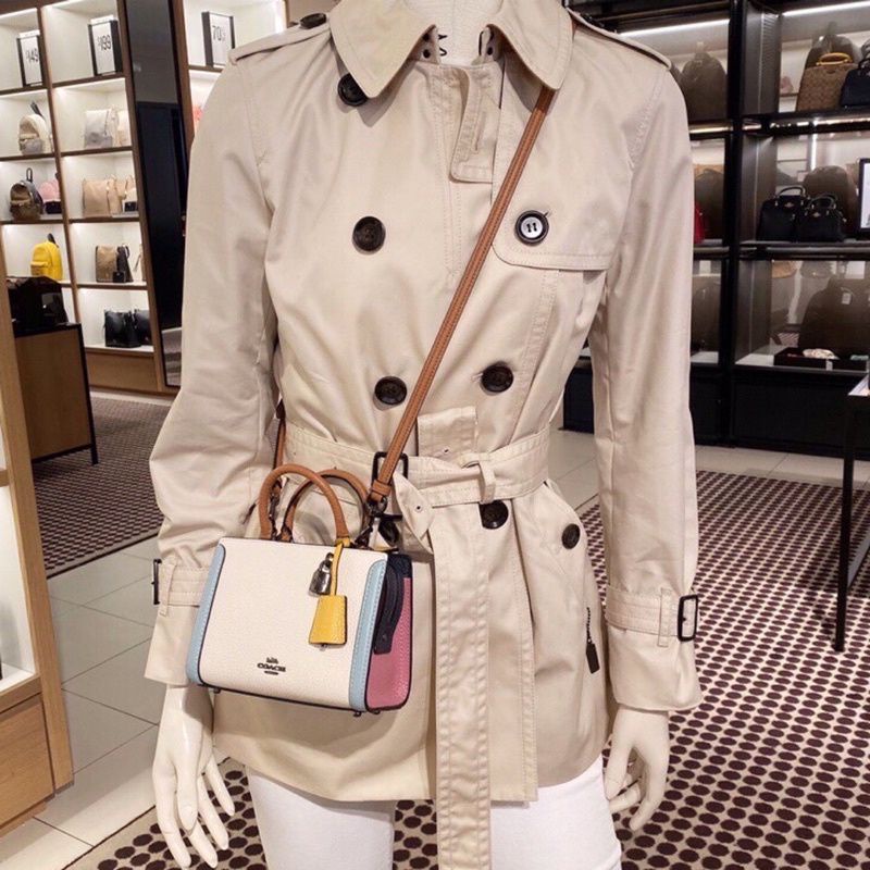 Coach Original Micro Zoe Crossbody in Colorblock