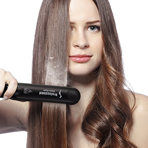 Catokan Pelurus Rambut Steam Profesional Steam Flat Iron Steam Straighteners for Hair