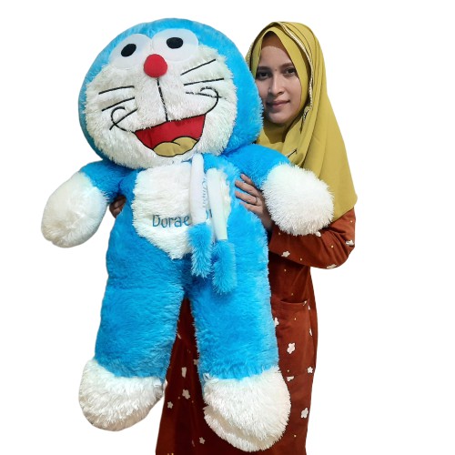 BONEKA DORAEMON JUMBO BERSIRI SYAL GRATIS cetak photo ATAU  UKIR NAMA