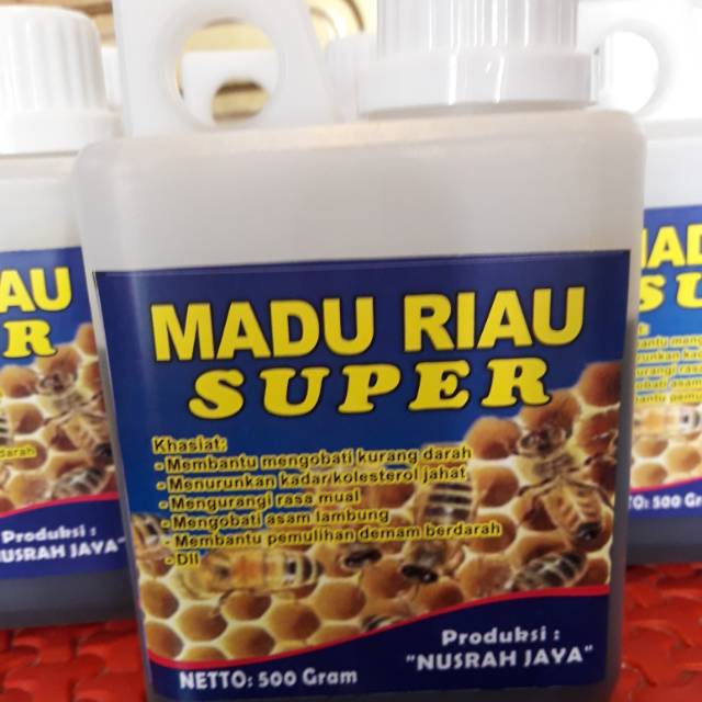 

madu hutan riau super murni krn diambil dari pedalaman hutan.