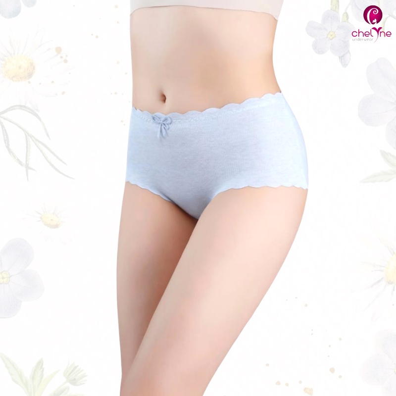 CD Wanita Chelyne Q3066 Seamless Bahan Kaos Tebal Premium