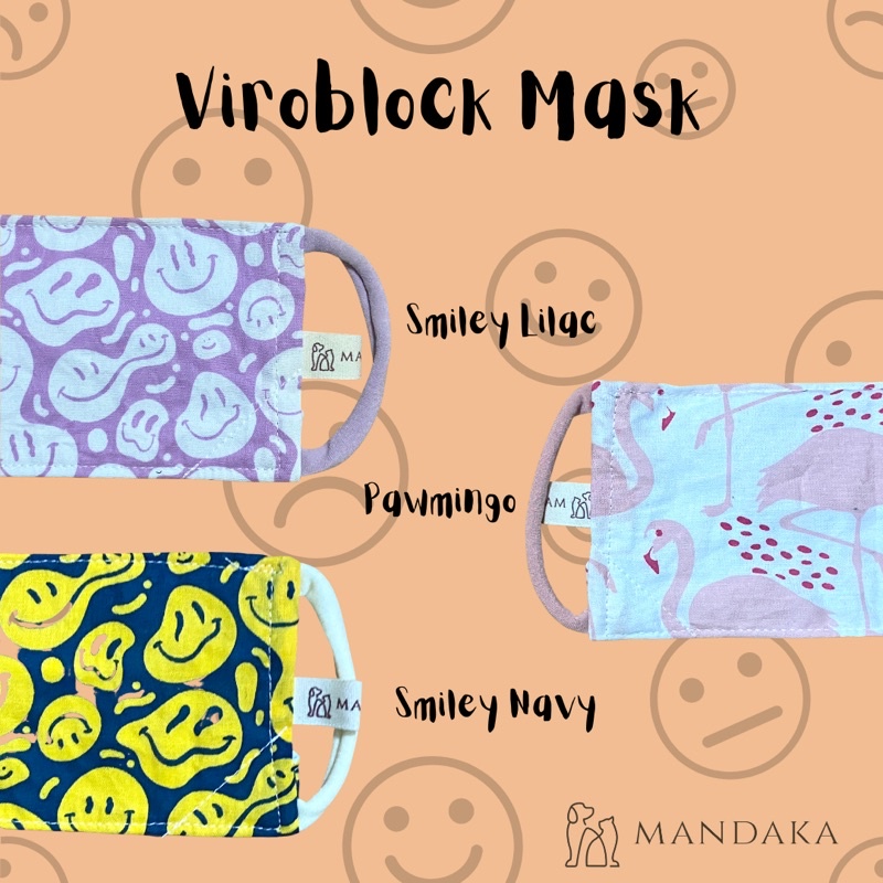 MASKER KAIN ANTI VIRUS 3D | VIROBLOCK MASK 3D