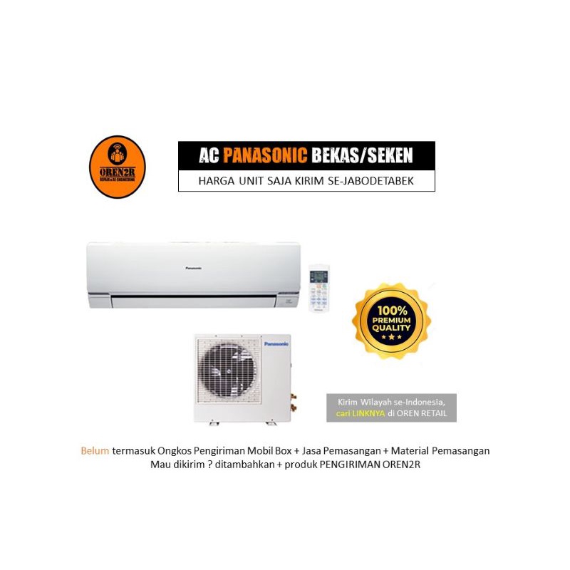 AC Panasonic Bekas Seken Second Bergaransi 