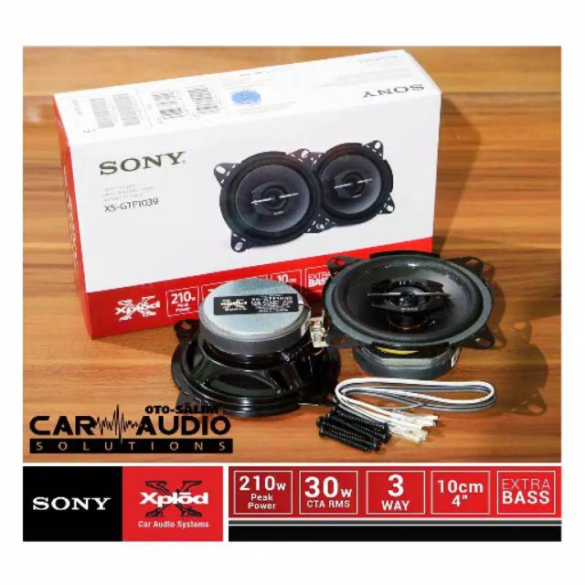 sony 4 inch woofer