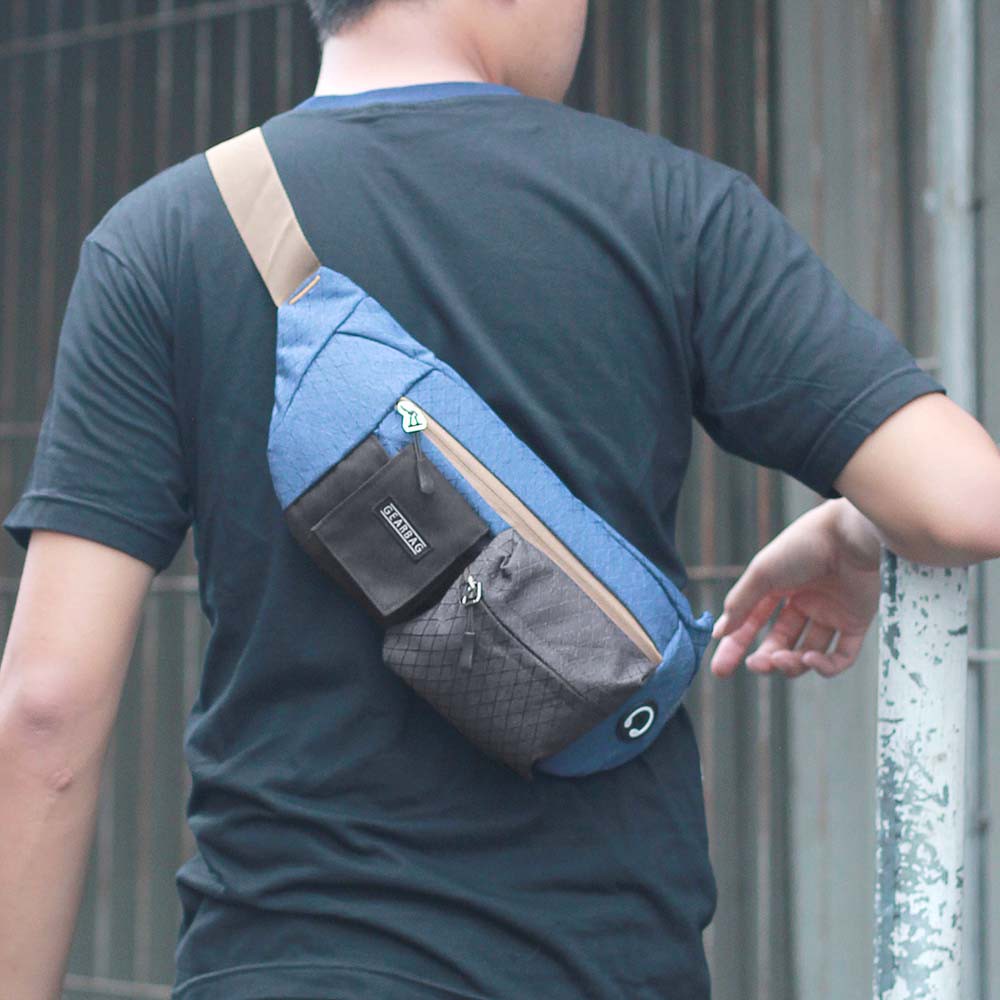 Tas Selempang Waistbag Pria Distro Terbaru Tas Pingang Kecil - Wasbag Waistbag Waitsbag Cowok