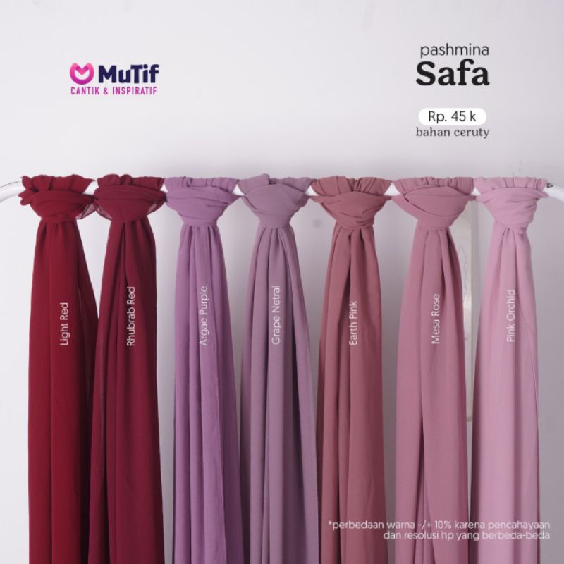 Pashmina Safa Mutif Kerudung