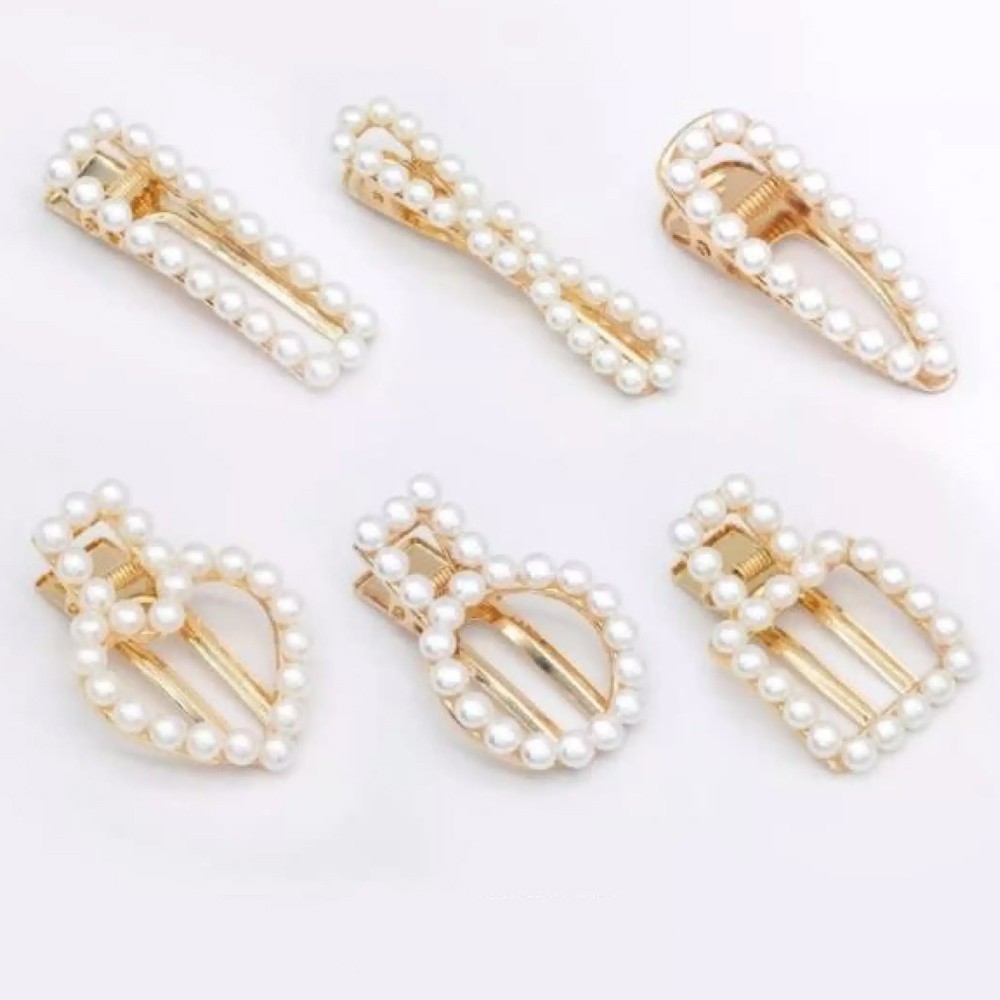 RANDOM MOTIF Hairpin Hairclip Jepit Rambut Korea Mutiara Import Premium Quality