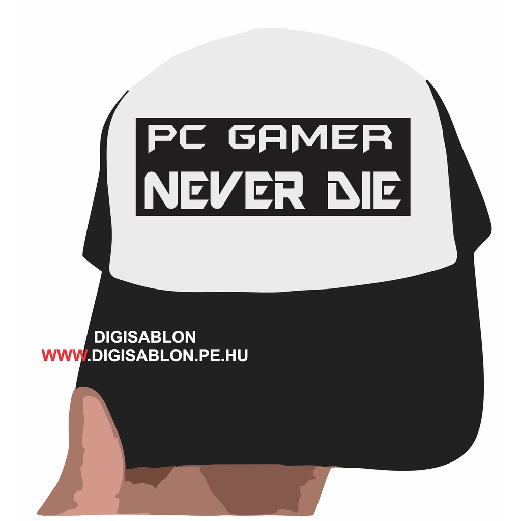 Topi pc gamer never die