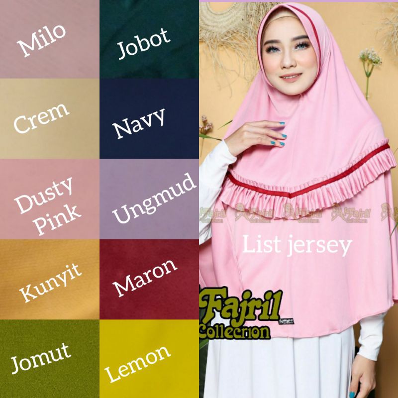 jilbab alfajril list
