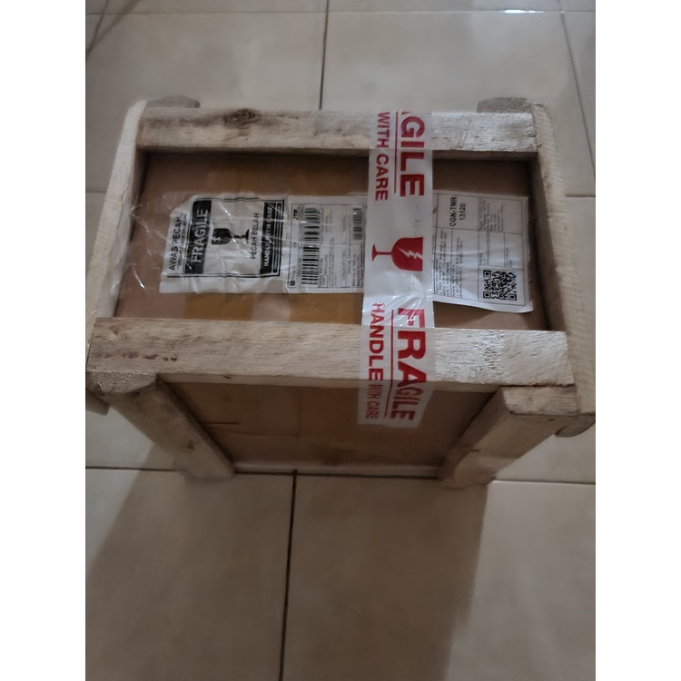 Berat Max 1KG - Extra Packing Kayu Untuk Produk Berkaca / Pengiriman Luar Pulau ( Sangat Direkomdasikan )