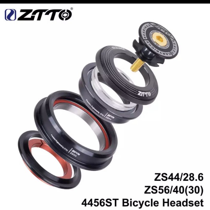 Headset Bearing ZTTO CNC tappered taper ZS44-ZS56 ST