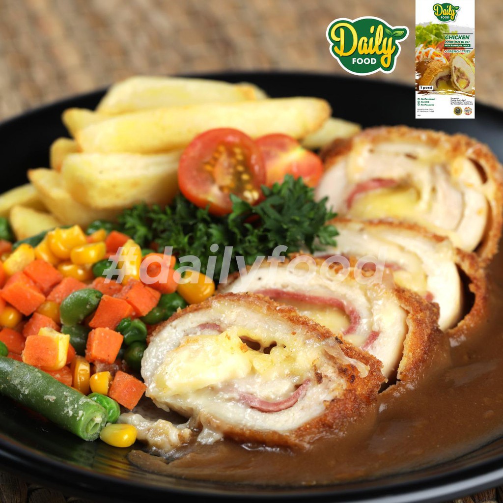 

DAILY FOOD CORDON BLEU FROZEN