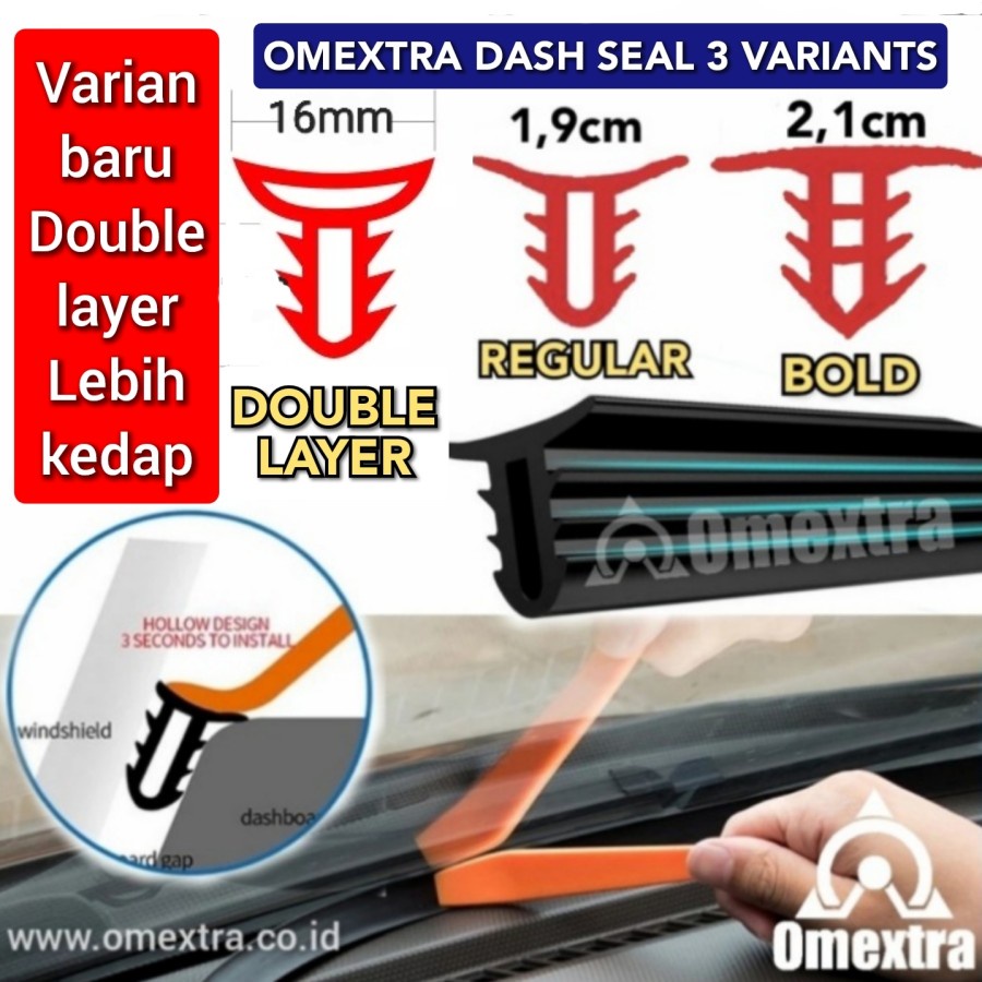 Karet Dashboard Sealing Strip Omextra Karet Peredam Dashboard LebarKaret Dashboard Sealing Strip Ome