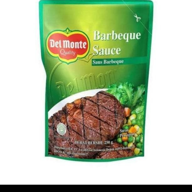 

DELMONTE SAUCE BARBEQUE POUCH 250 GRAM