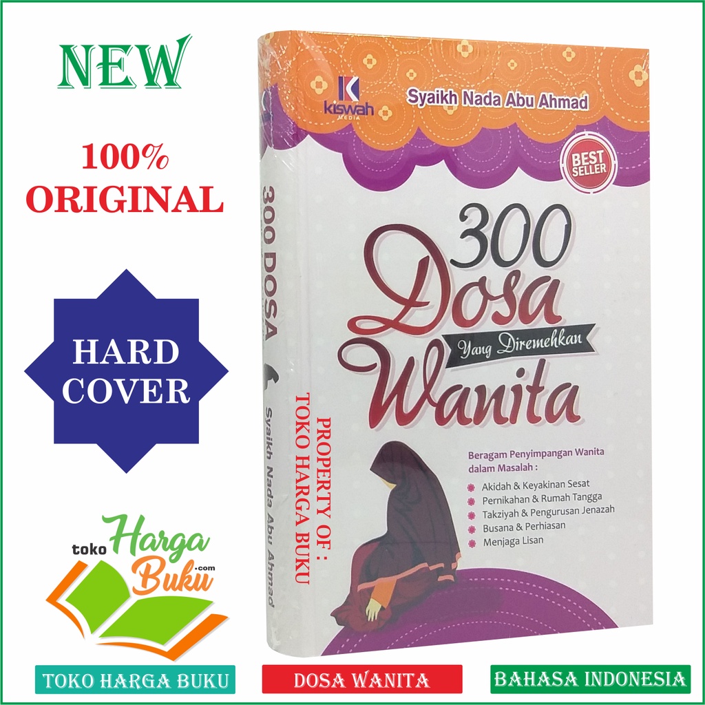 300 Dosa Yang Diremehkan Wanita ORI Hard Cover - Penerbit Kiswah
