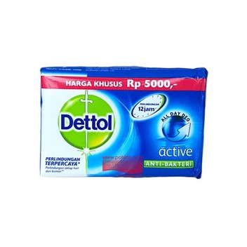 Dettol Sabun Batangan Active 105gr